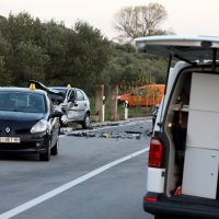 Lančani sudar kod Šibenika