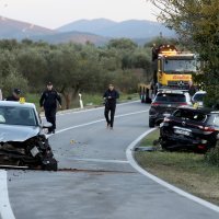 Lančani sudar kod Šibenika