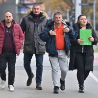 Dolazak predstavnika seljaka na sastanak u Ministarstvu poljoprivrede