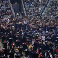 Atmosfera u Areni uoči početka koncerta Aleksandre Prijović