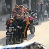 Ljudi bježe iz Khan Younisa nakon završetka primirja