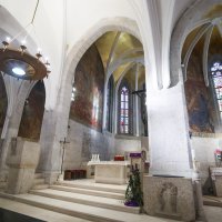 unutrašnjosti crkve sv. Marka uoči prve mise nakon obnove