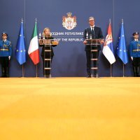 Giorgia Meloni u Beogradu