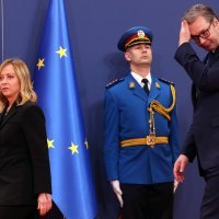 Giorgia Meloni u Beogradu