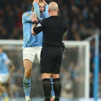 Manchester City - Tottenham, Haaland napad na suca, 3.12.2023.