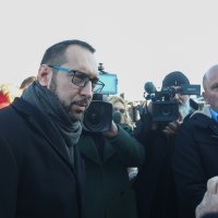 Prosvjed ZET-a na okretištu Črnomerec