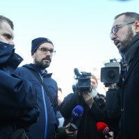 Prosvjed ZET-a na okretištu Črnomerec