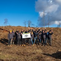 Timskim radom Toyota Croatie zasađeno 3000 novih stabala