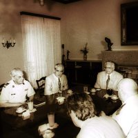 Hrvoje Šarinić, Zvonimir Červenko, Gojko Šušak, Franjo Tuđman, Ivan Jarnjak