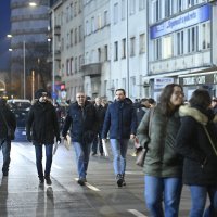 Gužve u Zagrebu - Utakmica Hajduk - Lokomotiva