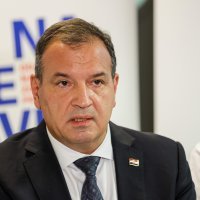 Vili Beroš na presici povodom najavljene rekonstrukcije Klinike za tumore KBC-a Sestre milosrdnice