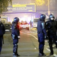 Sukob policije s Torcidom nakon utakmice Lokomotiva - Hajduk