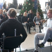 Mario Mlinarić i Dubravka Šuica u aktivnoj stanci na konferenciji o demografiji