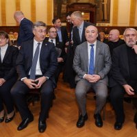 Zdravka Bušić, Andrej Plenković, Ivan Tolj, Krešimir Kašpar