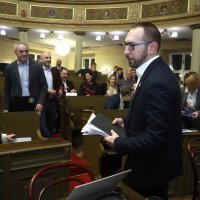 Tomislav Tomašević na sjednici Zagrebačke gradske skupštine