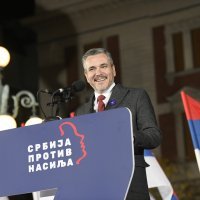 Završni predizborni skup 'Srbije protiv nasilja' u Beogradu