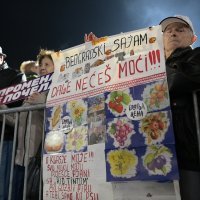 Završni predizborni skup 'Srbije protiv nasilja' u Beogradu