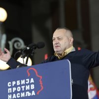 Završni predizborni skup 'Srbije protiv nasilja' u Beogradu