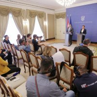 Andrej Plenković i Martina Dalić