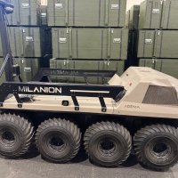 Agema je zapravo amfibija namijenjena za kretanje po kopnu i vodi