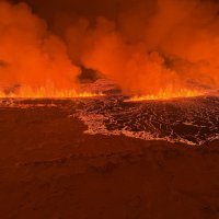 Eurpcija vulkana na Islandu