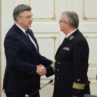 Andrej Plenković primio predstavnike MORH-a i Oružanih snaga