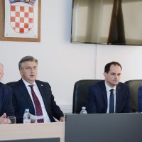 Andrej Plenković u Sisku