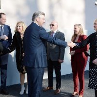 Andrej Plenković u Sisku