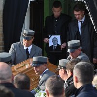 Aleksandar Vučić i Viktor Orban na sprovodu Istvána Pásztora