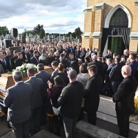 Aleksandar Vučić i Viktor Orban na sprovodu Istvána Pásztora