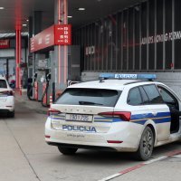 Opljačkana benzinska postaja na Trešnjevci
