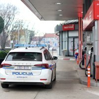 Opljačkana benzinska postaja na Trešnjevci