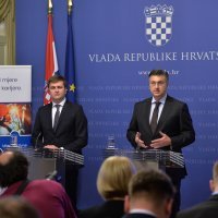 Tomislav Ćorić i Andrej Plenković