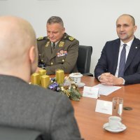 Pukovnik Milatović i bojnik Lukan kod ministra Anušića