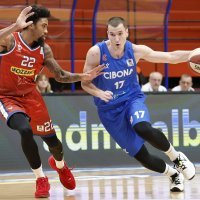 14. kolo ABA lige: Cibona-Borac Čačak, 28.12.2023.