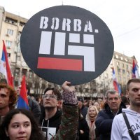 Prosvjed oporbe u Beogradu