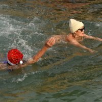 Tradicionalno novogodišnje kupanje Puljana