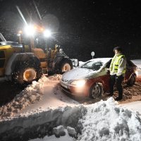 Ekstremne hladnoće i snježne oluje u Švedskoj
