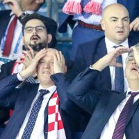 Plenković na utakmici