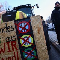 Prosvjed poljoprivrednika u Njemačkoj