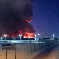 Požar u skladištu online trgovine Wildberries u Sankt Peterburgu