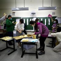 Prebrojavanje glasova na izborima u Tajvanu