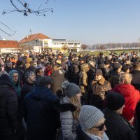 Prosvjed roditelja pretučenih mladića u Vukovaru