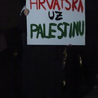 Zagreb: Inicijativa za slobodnu Palestinu održala je skup "Život, sloboda, pravda - marš za Palestinu”