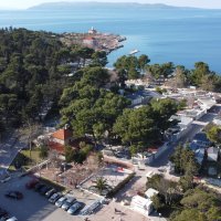 Makarska, predio Peškera, snimke dronom