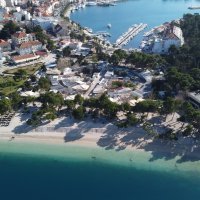Makarska, predio Peškera, snimke dronom
