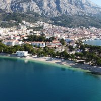 Makarska, predio Peškera, snimke dronom