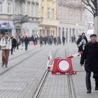 Zastoj tramvaja u Zagrebu