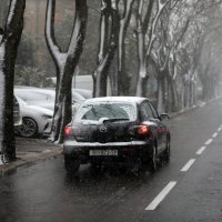 Gust snijeg i jaka bura na širem rječkom području