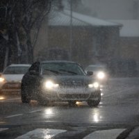 Gust snijeg i jaka bura na širem rječkom području